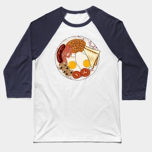 English Breakfast Baseball T-Shirt